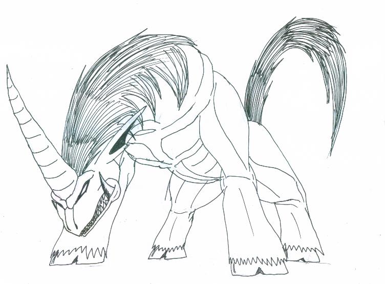 752x554 My Little Pony Dark Unicorn By Gojira007