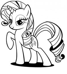 236x261 Little Pony Unicorn Coloring Pages.html