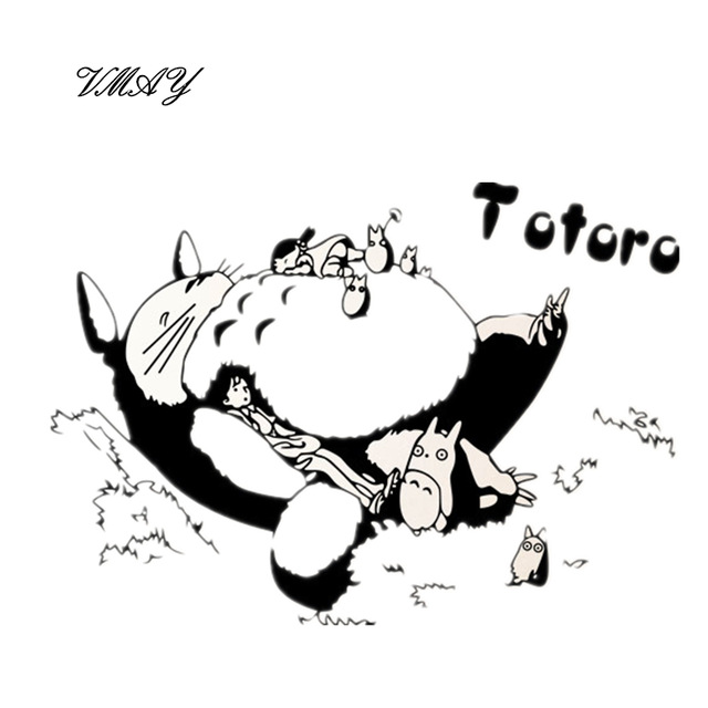 640x640 Japan Anime My Neighbor Totoro Wall Sticker Home Decor Funny