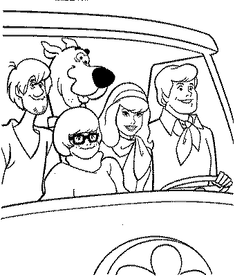 340x400 Mitchell's Scooby Doo Page