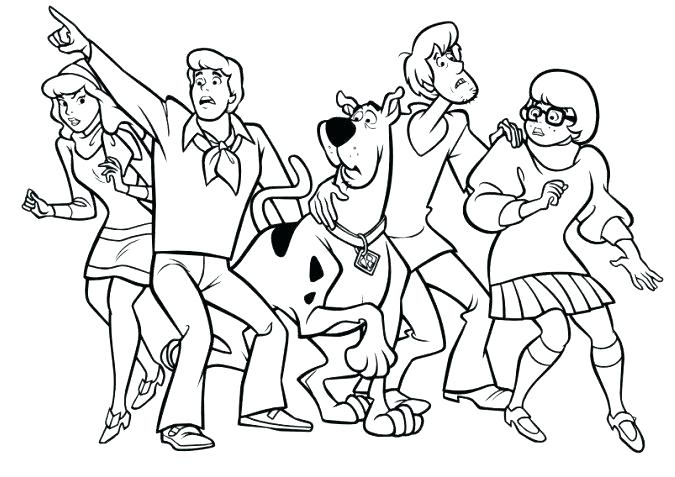675x477 Amazing Free Scooby Doo Coloring Pages Print Best Images On Shaggy