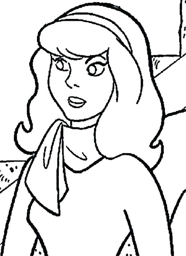 600x826 Coloring Pages Of Scooby Doo Pictures To Print And Color Coloring