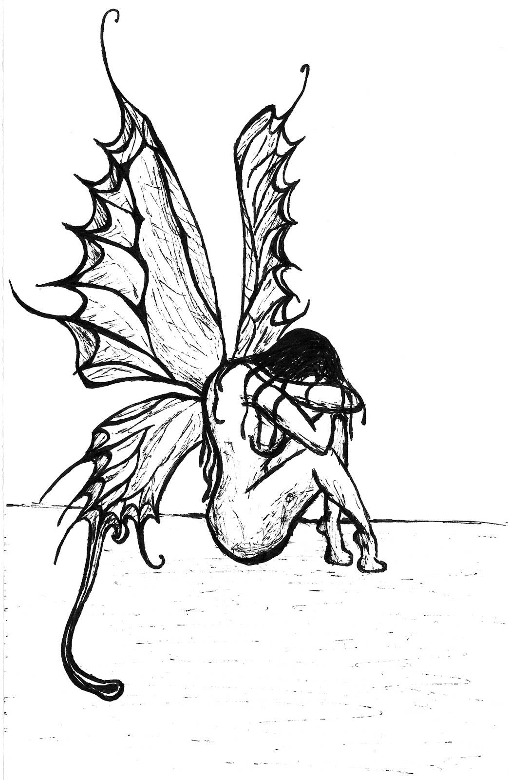 1043x1600 Original Mystical Drawings