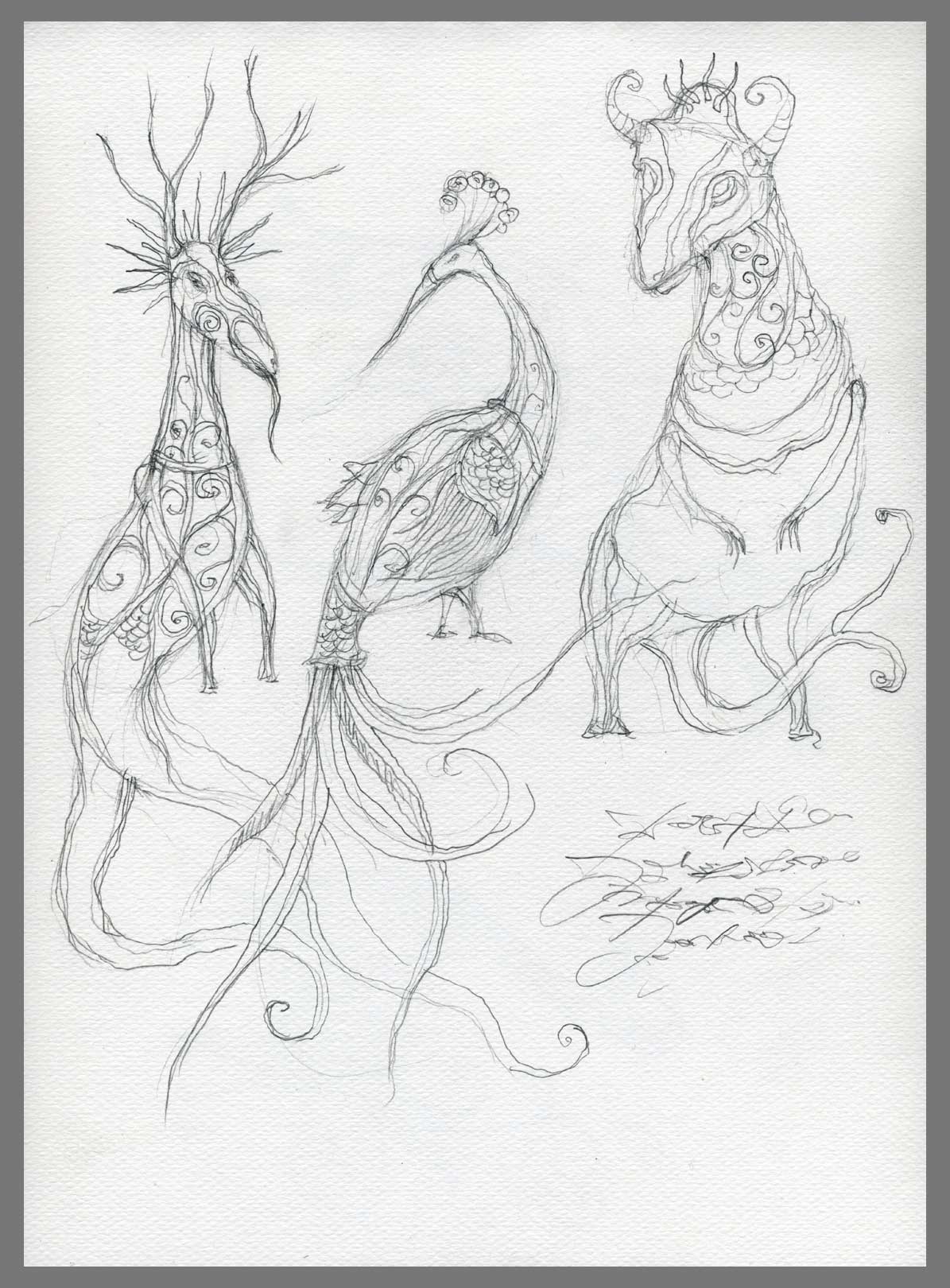 1195x1620 The Mystical Garden R.a.mikulowski