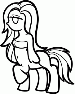 242x302 How To Draw How To Draw A Centaur For Kids