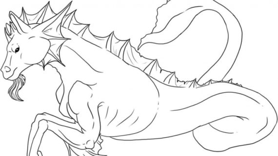 570x320 Pencil Drawings Of Mythical Creatures Step 4 How To Draw