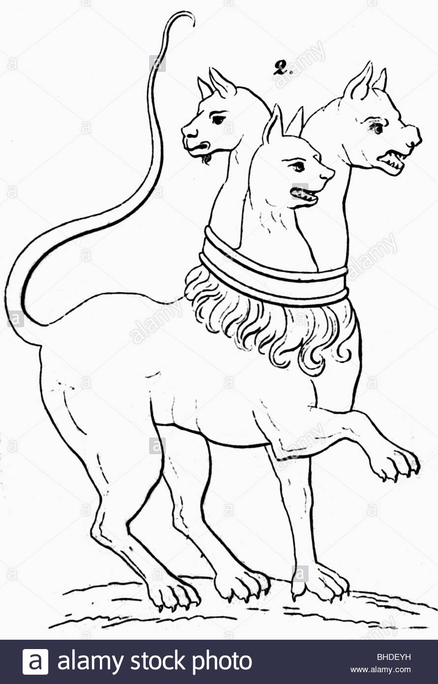 890x1390 Cerberus, Greek Mythical Creature, Guard Of The Gates Of Hades
