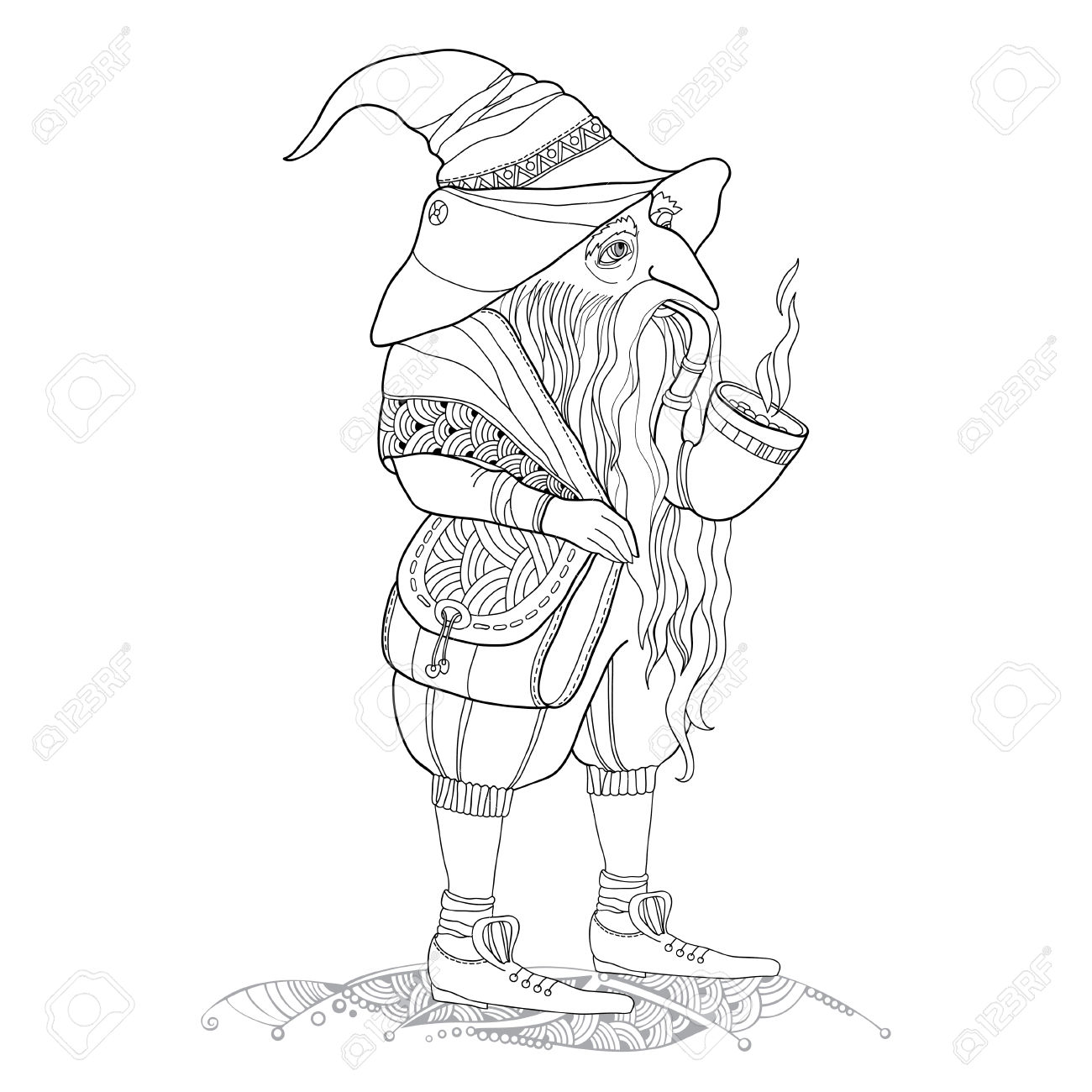 1300x1300 Dwarf Clipart Mythical Creature