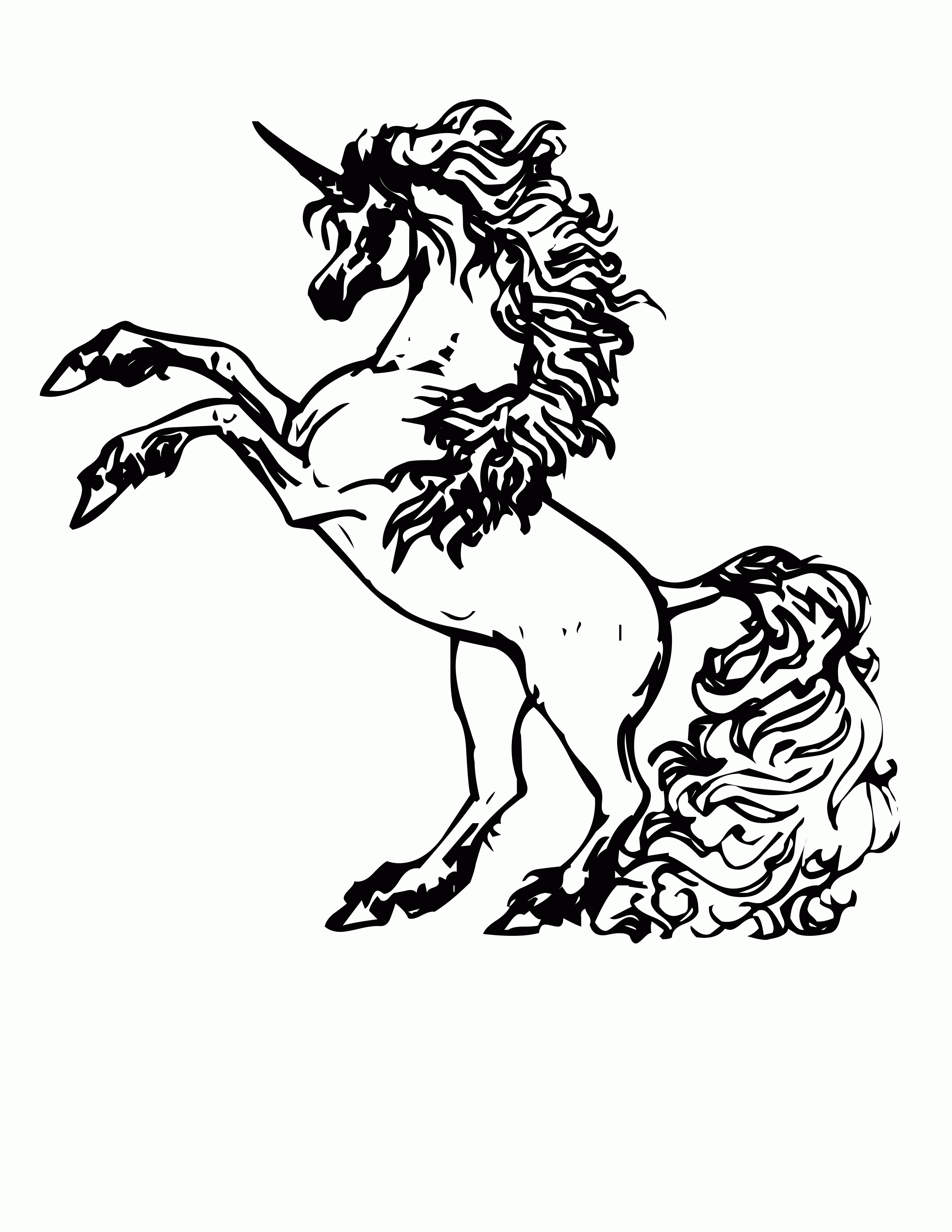 2550x3300 Free Coloring Pages Of Mythological Creatures 468066