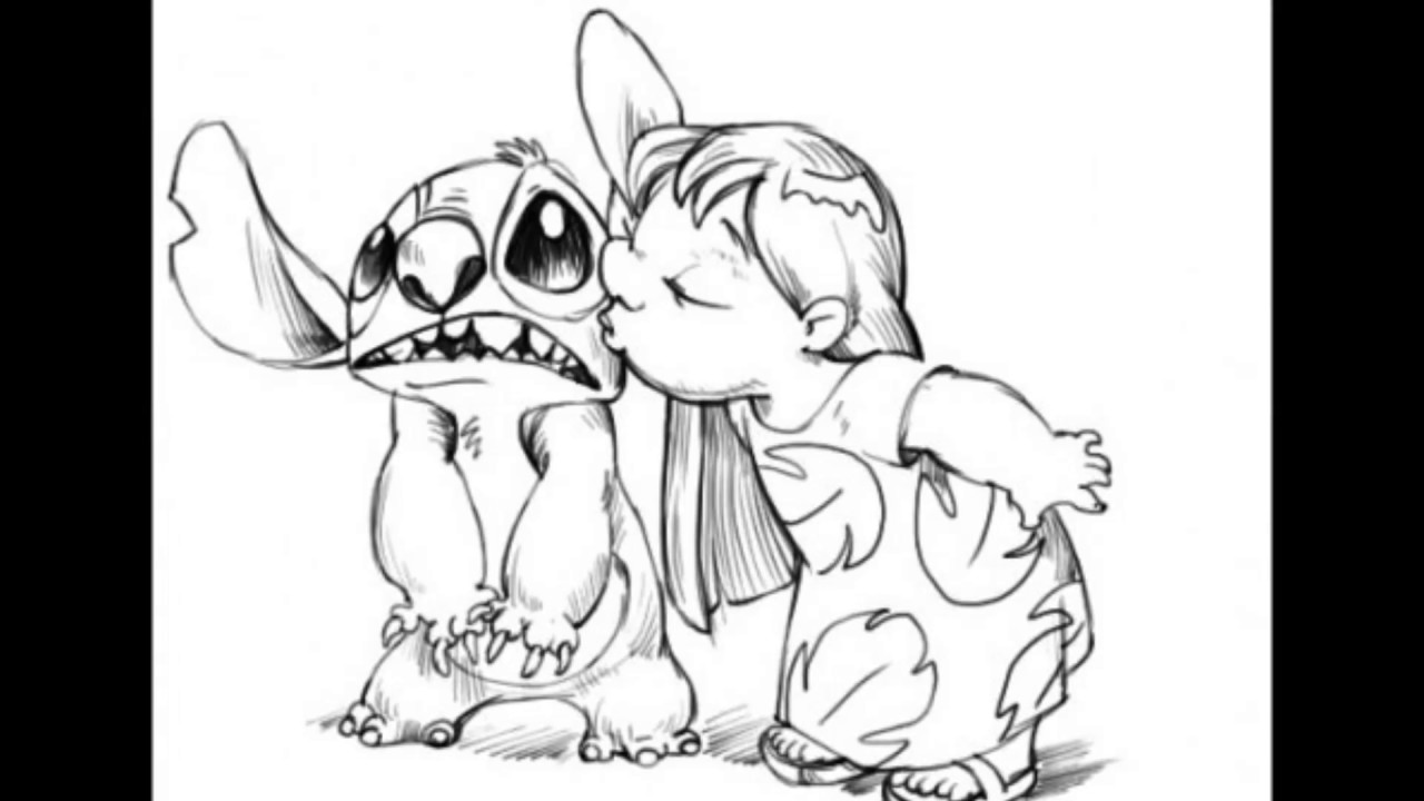 1280x720 How To Draw Lilo And Stitch