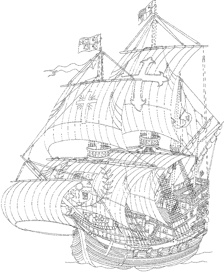 750x931 9 Coloring Pages Of Sailing Ships On Kids N Fun.co.uk. On Kids N