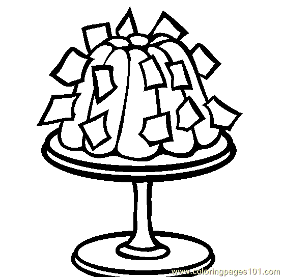 554x544 Jelly Nachos Coloring Page