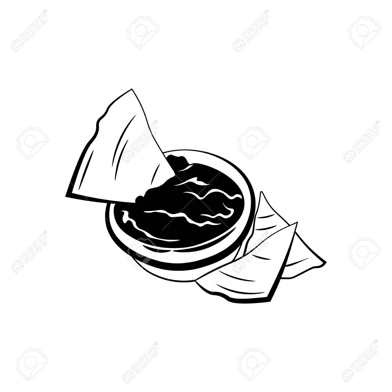 1300x1300 Nachos With Salsa Sauce. Mexico Snack. Traditional Mexican Cuisine