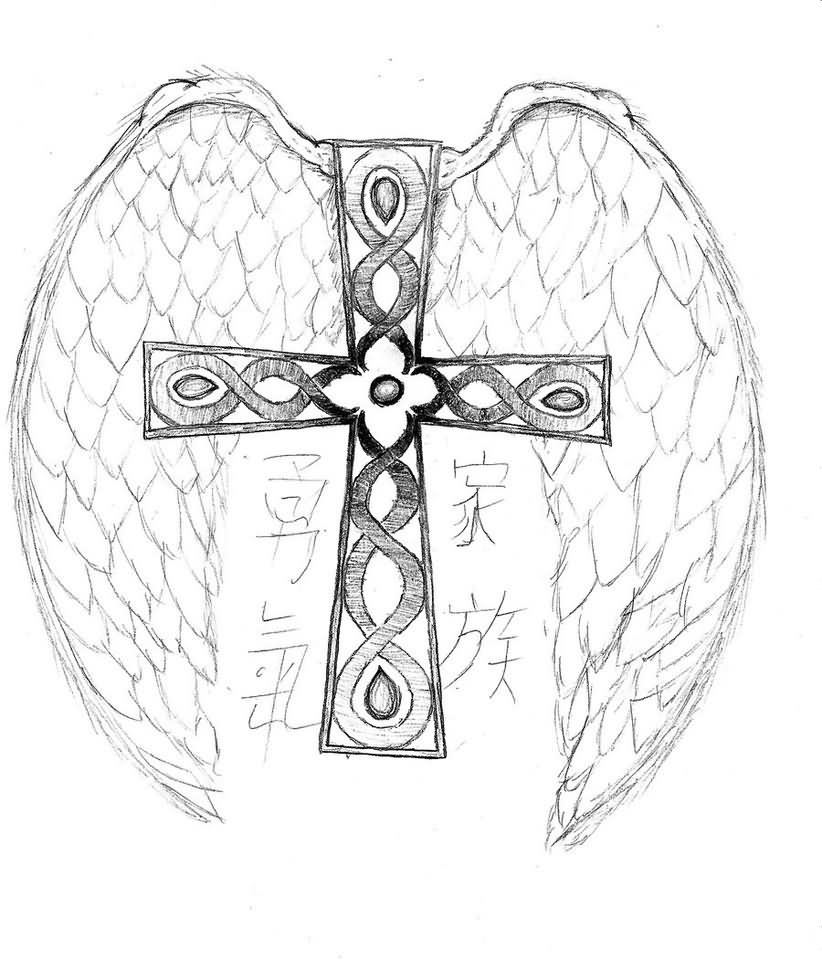 822x972 Cross Tattoo Designs