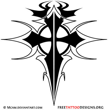 442x448 50 Cross Tattoos Tattoo Designs Of Holy Christian, Celtic