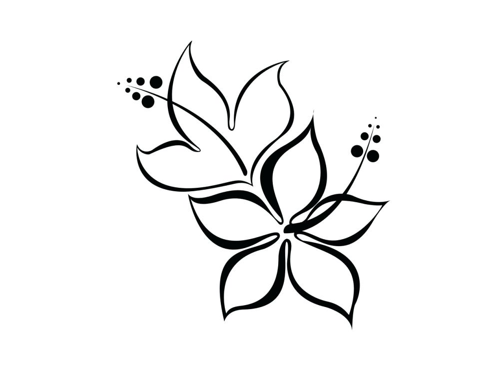1007x755 Extraordinary Designs Black And White Flower Tattoos Drawings