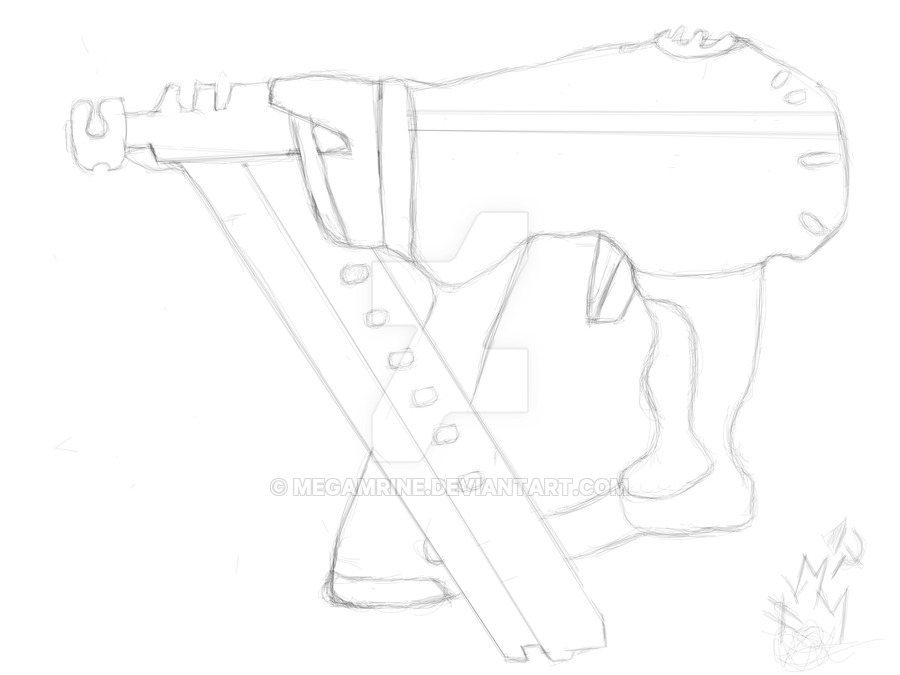 900x675 Nail Gun Sketch By Megamrine