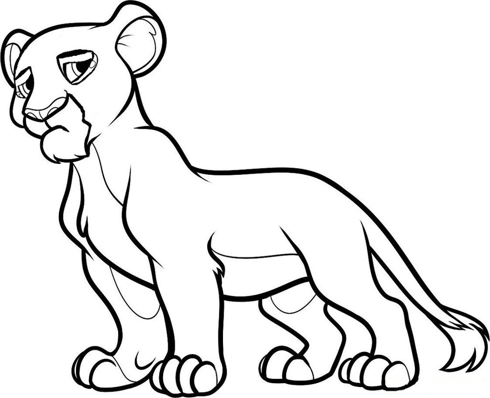 991x806 How To Draw Nala From The Lion King Step 9 1 0 By Love Le Roi Lion