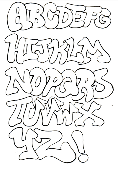 400x572 Easy Graffiti To Draw Drawing 102 Doing Your Own Name Now