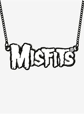 280x380 Misfits Name Plate Necklace Band Merch, Emo And Jewlery