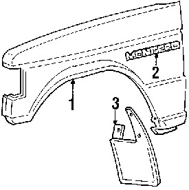 275x276 Mitsubishi Mb292342 Genuine Oem Nameplate Ebay