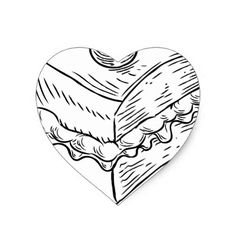 236x236 Cake Slice Vintage Retro Woodcut Style Cloth Napkin