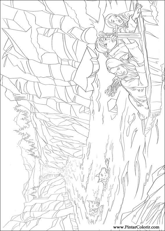 567x794 Drawings To Paint Amp Colour The Chronicles Of Narnia