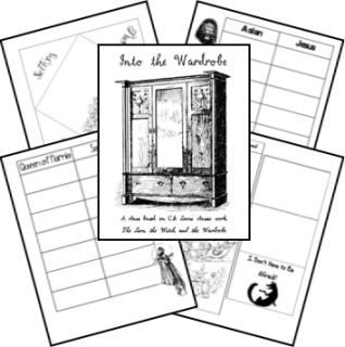 318x320 The Lion, The Witch, And The Wardrobe Note Bookinglapbooking