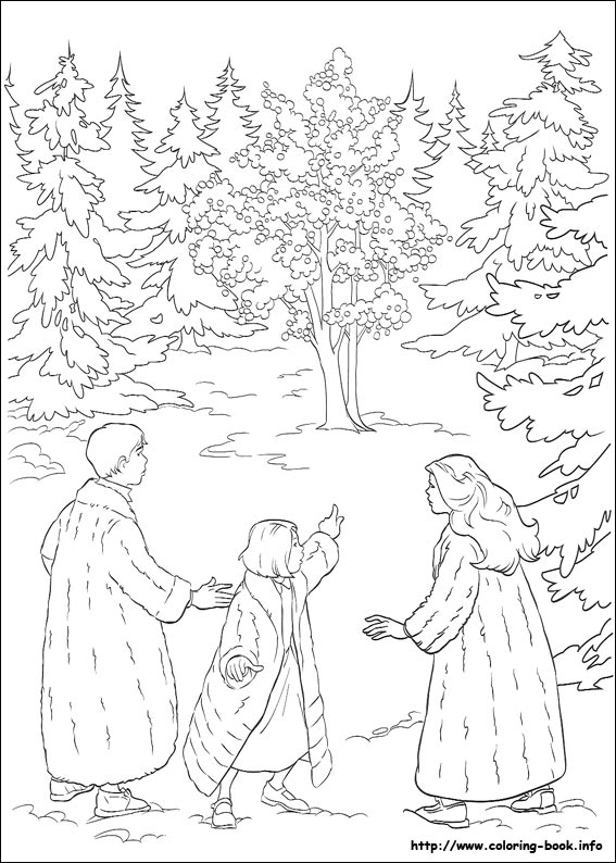 567x794 Chronicles Of Narnia Coloring Picture