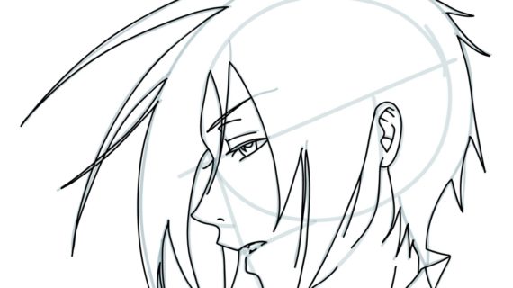 570x320 Easy Anime Drawings How To Draw Kakashi Easy Step Step Naruto