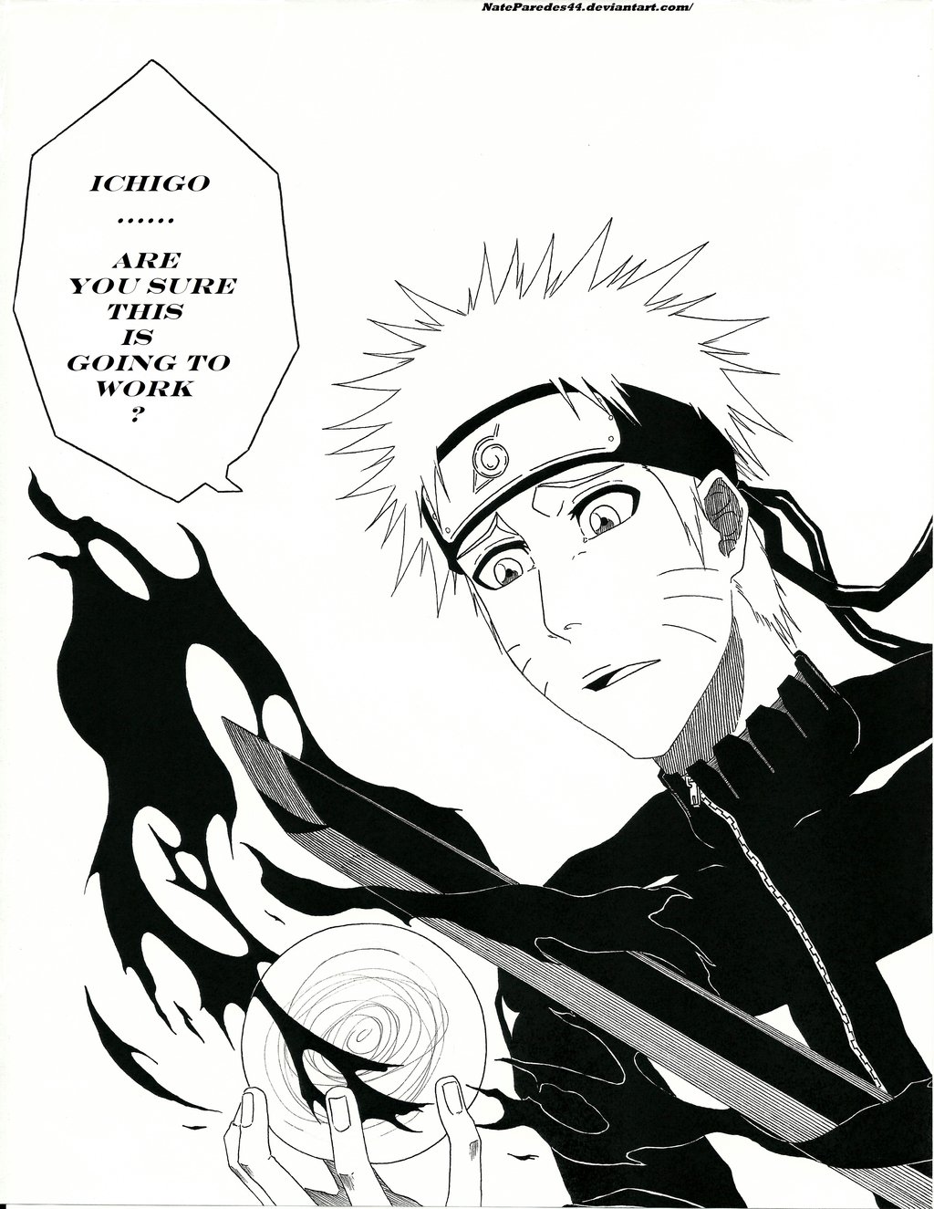 1024x1325 Naruto Gets Bleached!!!! Ichigo's Plan By Nateparedes44