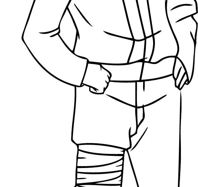 635x600 Naruto Pictures To Draw Kids Coloring