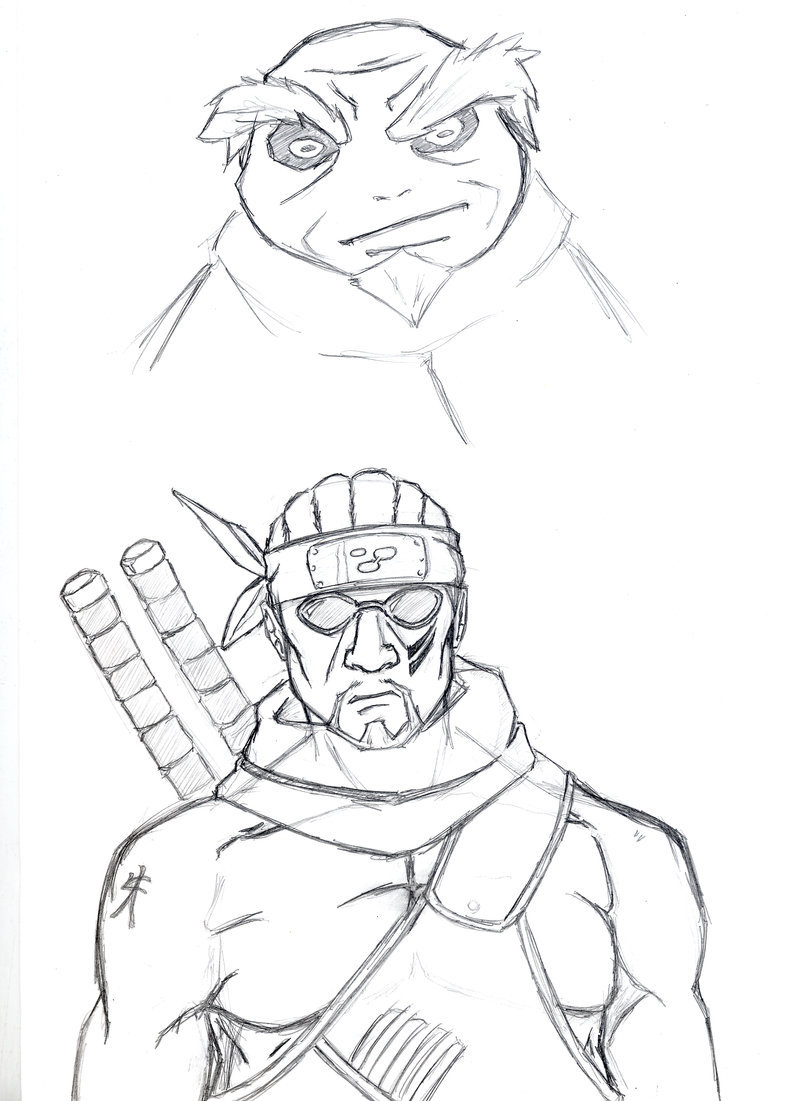 800x1101 Naruto Characters By Philliphawkins