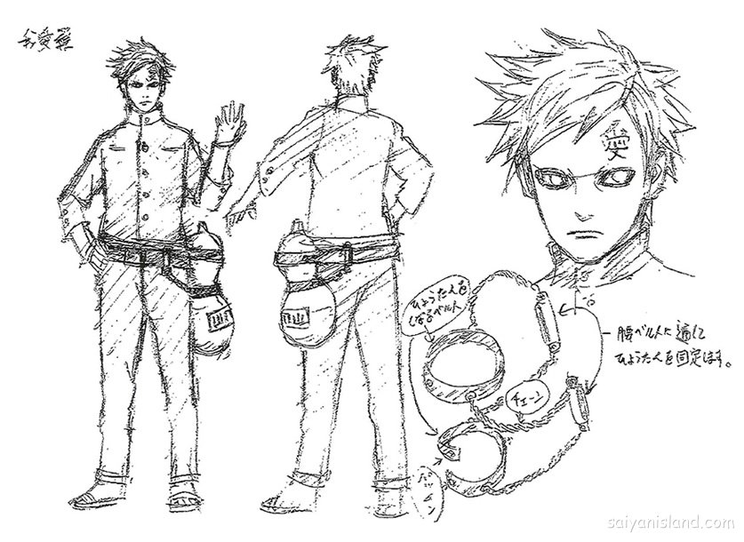 837x610 The Last Naruto The Movie Sketches Anime Games Online