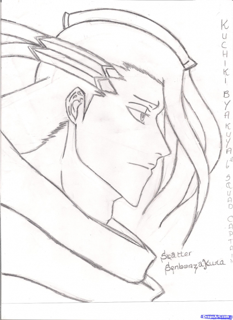 745x1024 Easy To Sketch Anime How To Draw Suigetsu From Naruto Step 8