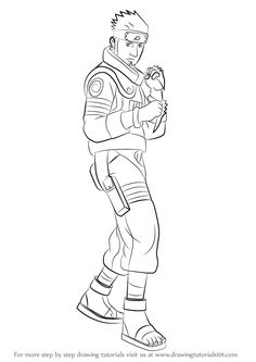 236x333 Learn How To Draw Sasuke Uchiha From Naruto (Naruto) Step By Step