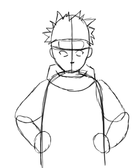 445x536 How To Draw Naruto