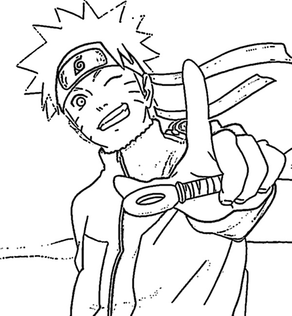 600x649 Coloring Pages Naruto Coloring Pages Naruto Coloring Pages