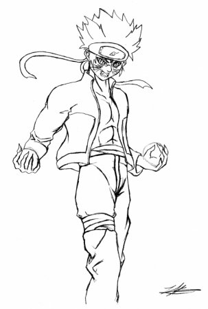 303x450 Naruto Using Rasengan