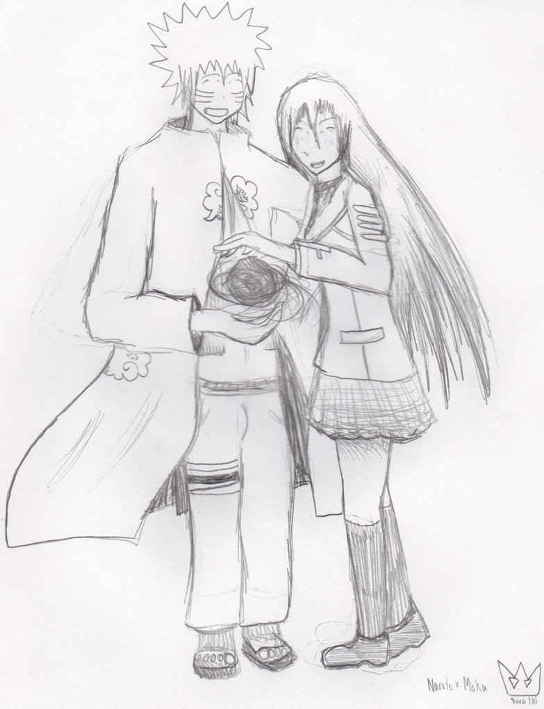 783x1021 Naruto X Moka Rasengan By Sora101ven