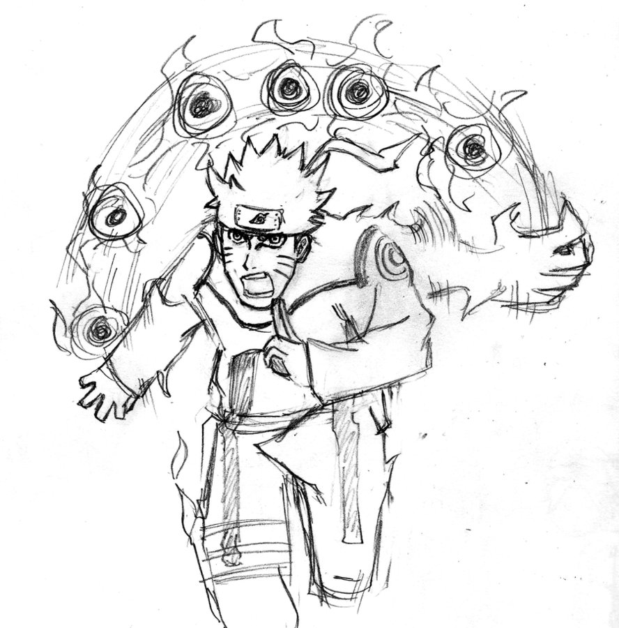 Naruto Rasengan Drawing at GetDrawings | Free download