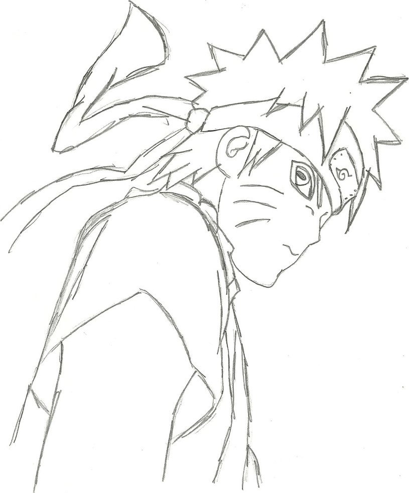 815x981 Uzumaki Naruto Sage Mode. By Danielauzumaki