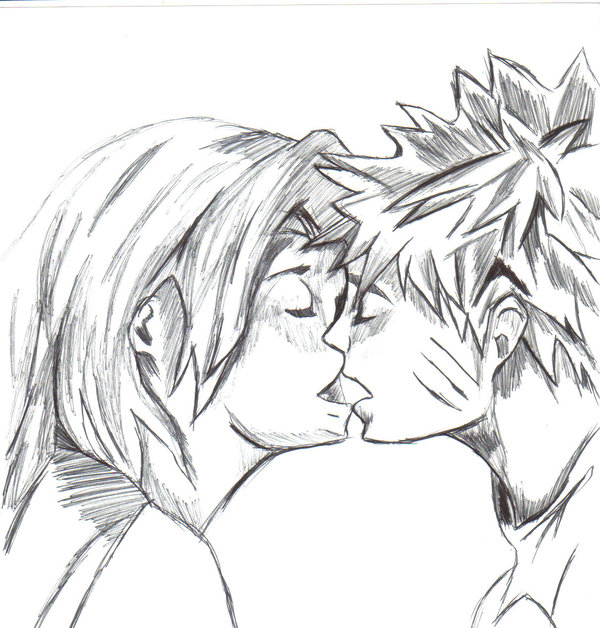 600x628 Naruto Sakura Kiss By Jokerlove