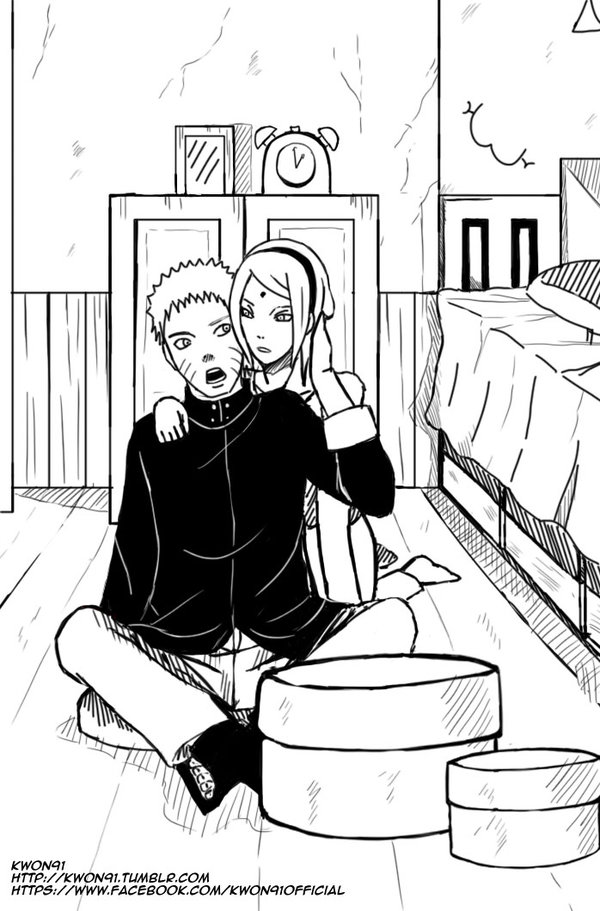 600x911 Naruto And Sakura