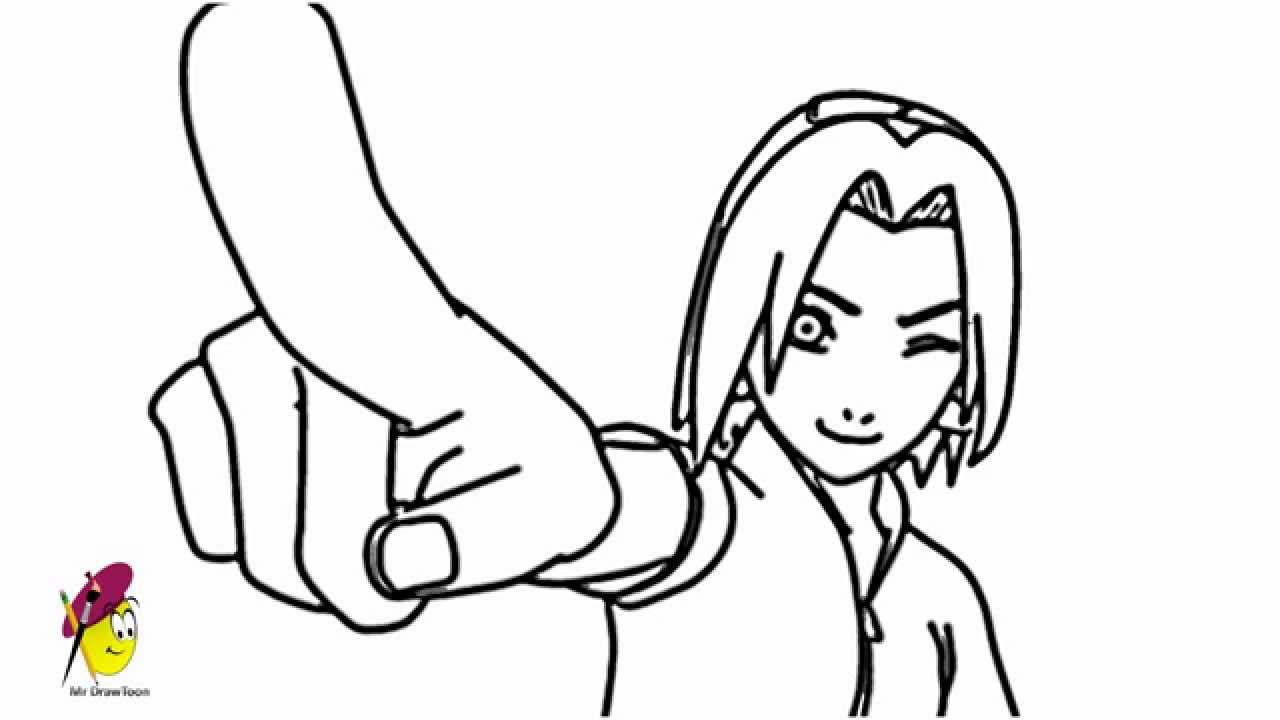 1280x720 Sakura Naruto How To Draw Sakura Naruto