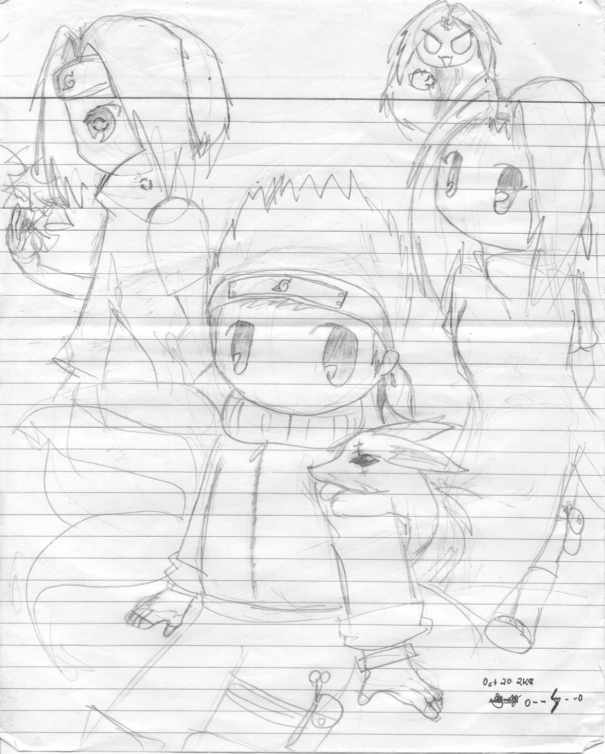 1177x1468 Chibi Naruto,sakura And Sasuke By 0 Sakura Dita 0