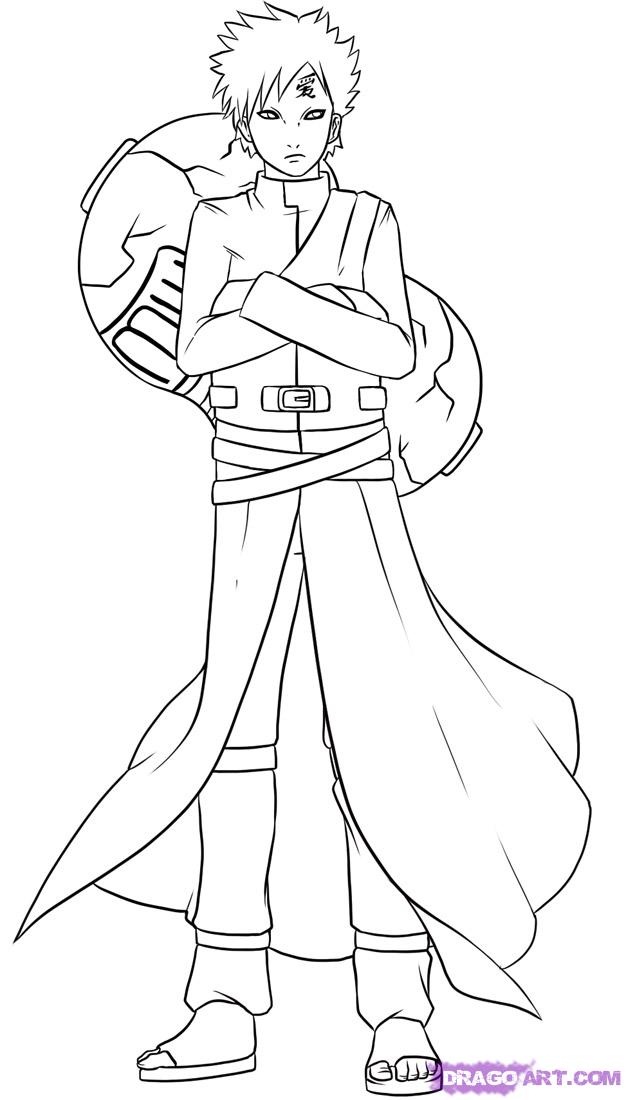 626x1100 Drawn Naruto Dragoart