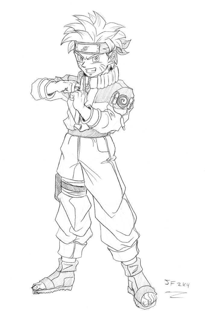 680x1039 Naruto Dbz Style By Shikamaru Trunks