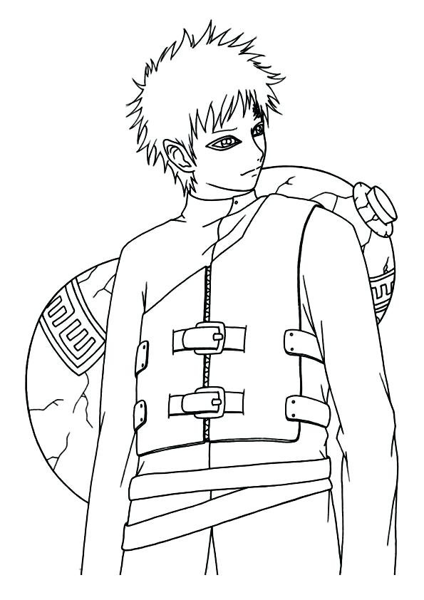 595x842 Printable Coloring Pages Image Of Cool To Color Style Naruto