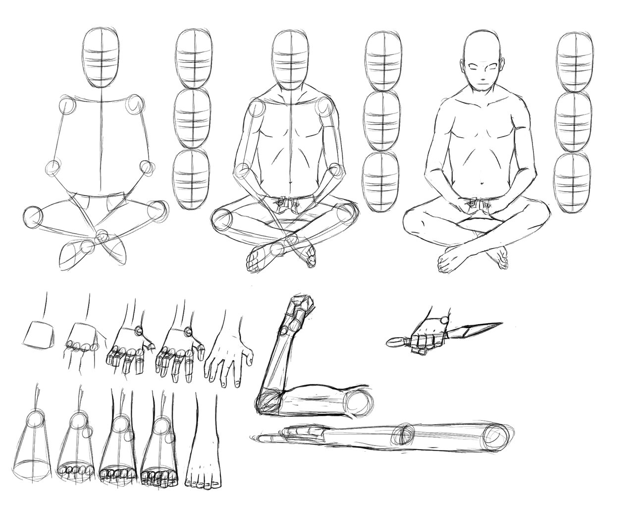 1280x1024 Sketches 1 By Johnny Wolf